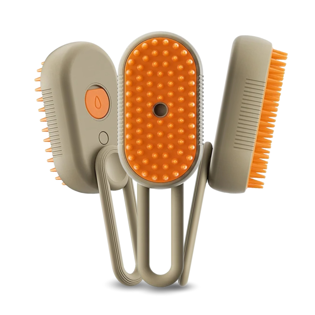 Szczotka parowa do usuwania sierści