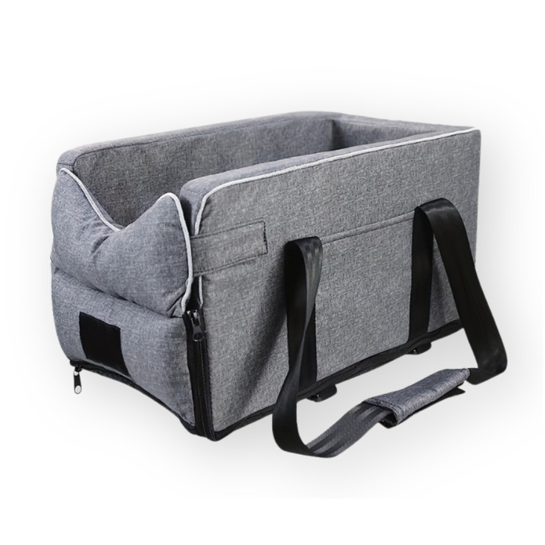 Psi fotelik samochodowy na podłokietnik